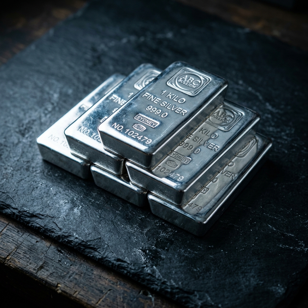 Premium Silver Bullion Bars