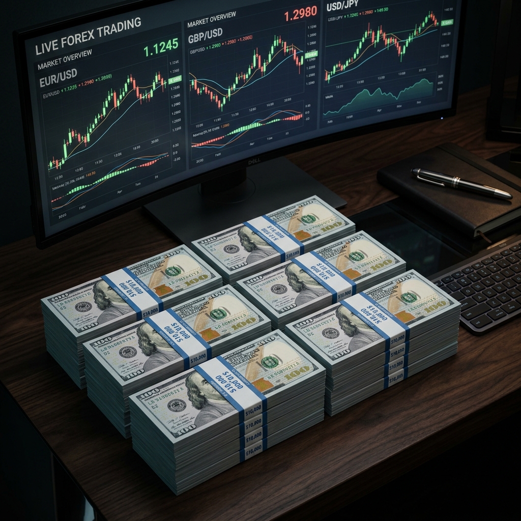 US Dollar Stacks