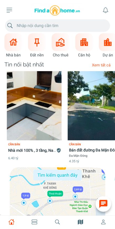 Khám phá Top ứng dụng tìm nhà đất Đà Nẵng hiệu quả