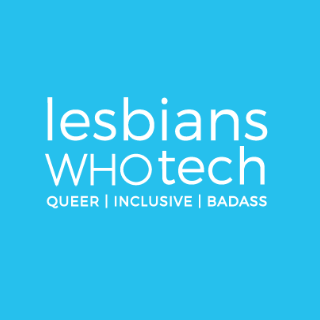 Lesbians Who Tech+Allies: Tel Aviv logo