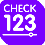 Check123 logo