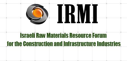IRMI - The Israeli Raw Materials Resource Forum for the Construction and Infrastructure Industries logo