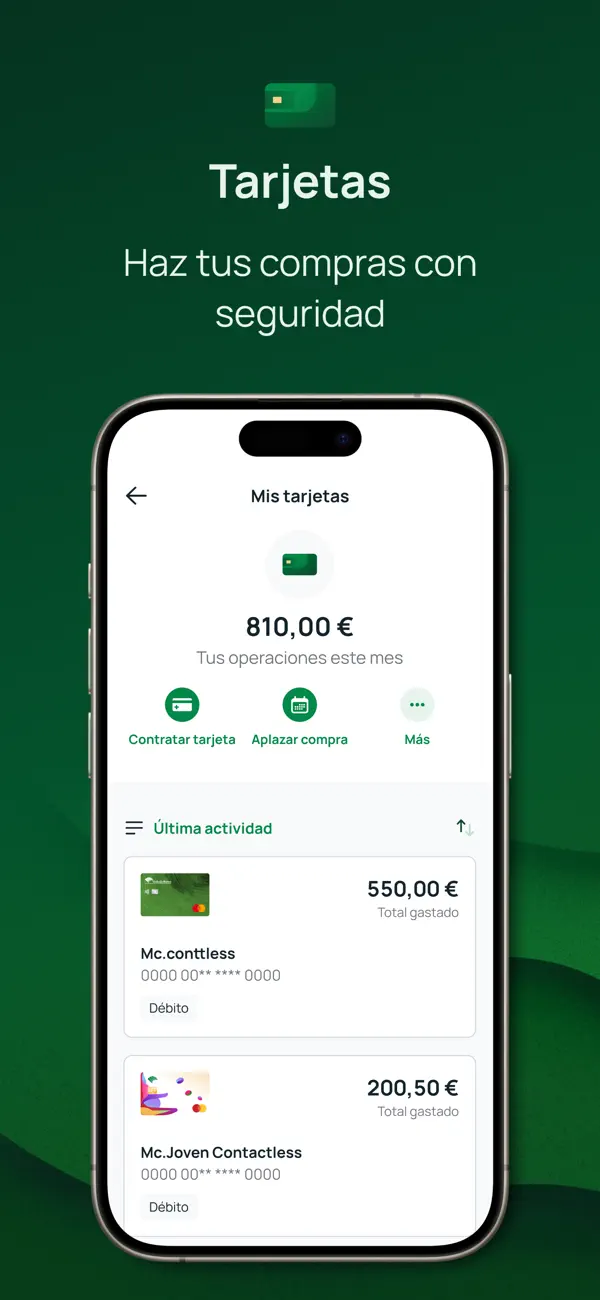 Unicaja Banco app shot 5