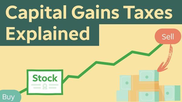 Capital Gains + Tax explained with example