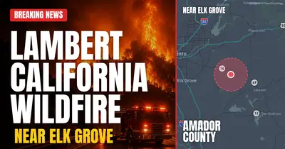 California wildfire reported in Amador County