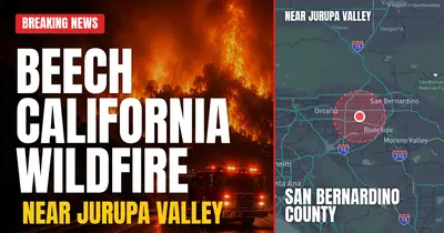 California wildfire reported in San Bernardino County