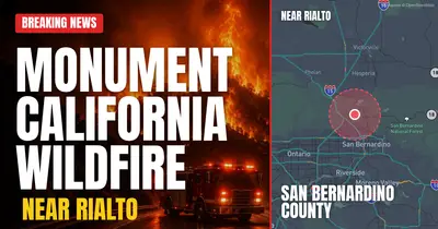California wildfire reported in San Bernardino County