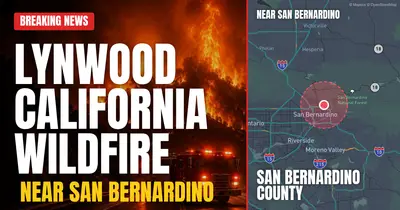 California wildfire reported in San Bernardino County