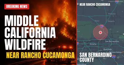 California wildfire reported in San Bernardino County