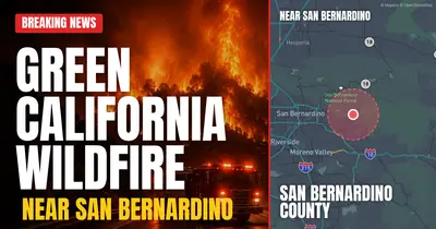 California wildfire reported in San Bernardino County