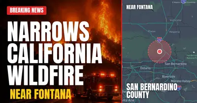California wildfire reported in San Bernardino County