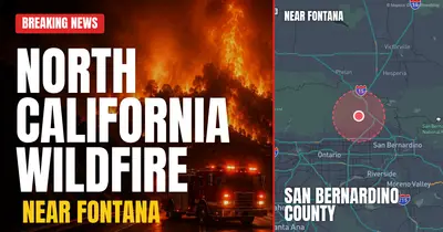 California wildfire reported in San Bernardino County