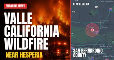 California wildfire reported in San Bernardino County