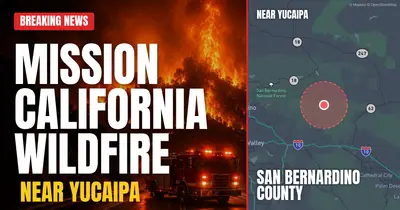 California wildfire reported in San Bernardino County