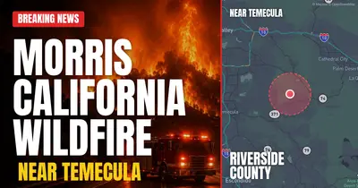California wildfire reported in Riverside County