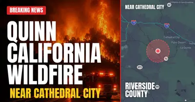 California wildfire reported in Riverside County