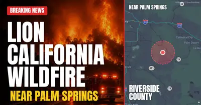 California wildfire reported in Riverside County