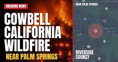 California wildfire reported in Riverside County