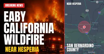 California wildfire reported in San Bernardino County