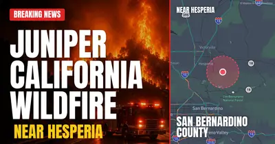 California wildfire reported in San Bernardino County