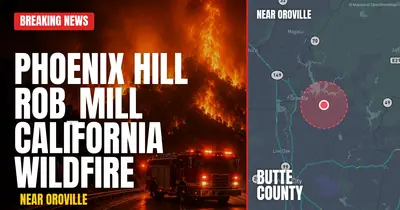 California wildfire reported in Butte County