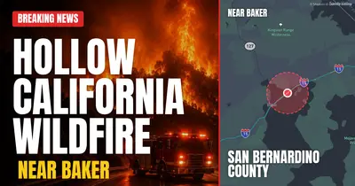 California wildfire reported in San Bernardino County