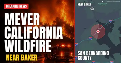California wildfire reported in San Bernardino County