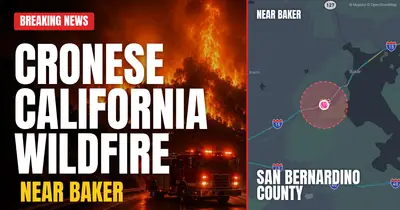 California wildfire reported in San Bernardino County