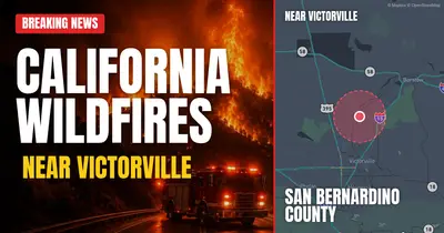 California wildfire reported in San Bernardino County