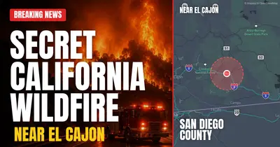 California wildfire reported in San Diego County