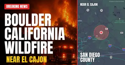 California wildfire reported in San Diego County