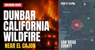 California wildfire reported in San Diego County