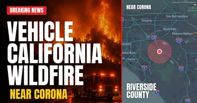 California wildfire reported in Riverside County
