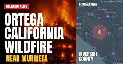 California wildfire reported in Riverside County