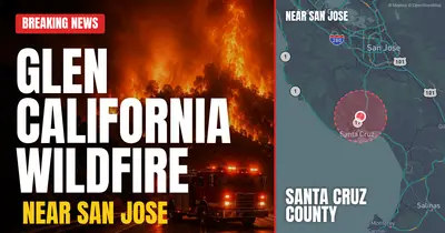 California wildfire reported in Santa Cruz County