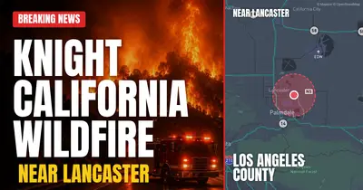 California wildfire reported in Los Angeles County
