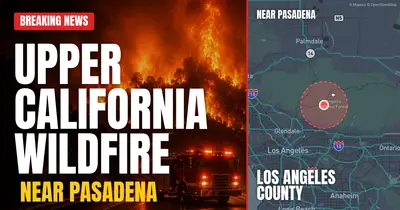 California wildfire reported in Los Angeles County