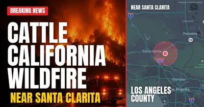 California wildfire reported in Los Angeles County