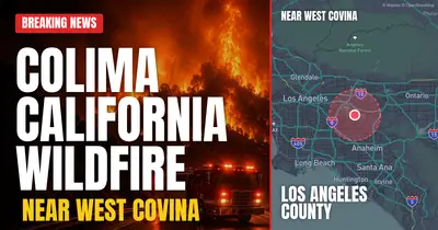 California wildfire reported in Los Angeles County