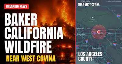 California wildfire reported in Los Angeles County