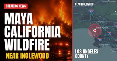 California wildfire reported in Los Angeles County