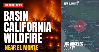 California wildfire reported in Los Angeles County