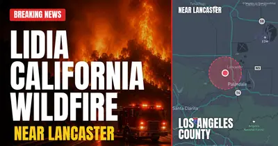 California wildfire reported in Los Angeles County