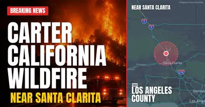 California wildfire reported in Los Angeles County