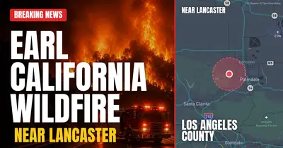 California wildfire reported in Los Angeles County