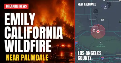 California wildfire reported in Los Angeles County
