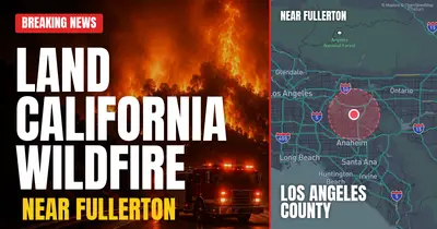 California wildfire reported in Los Angeles County