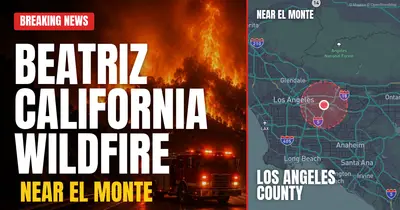 California wildfire reported in Los Angeles County