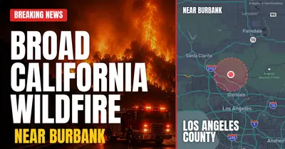 California wildfire reported in Los Angeles County