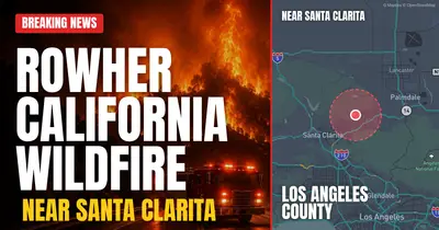 California wildfire reported in Los Angeles County